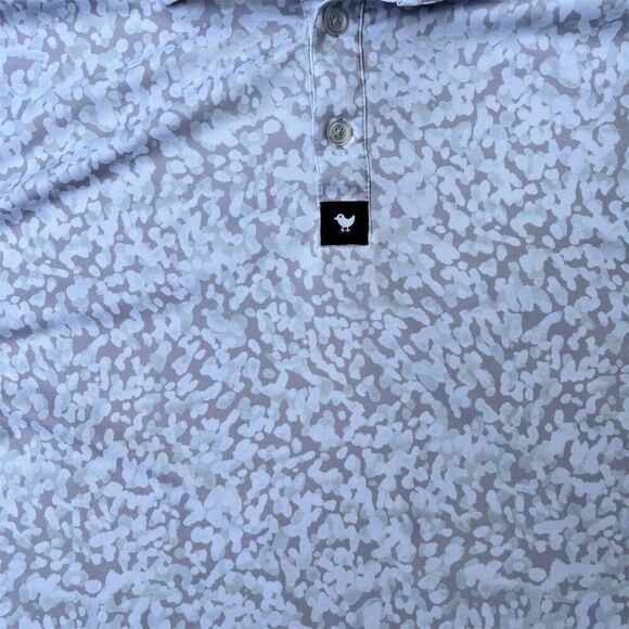Bad Birdie Men's 2XL Salt Shaker Polo Shirt Multicolor Golf Casual - Picture 3 of 6